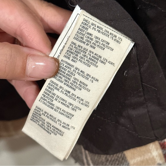 Vintage Abercrombie & Fitch Multi Color Plaid Jacket. Size Small. - Picture 11 of 11